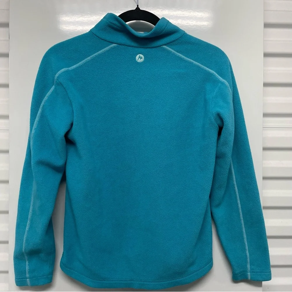 Marmot Teal Full-Zip Fleece Jacket Youth Size Large